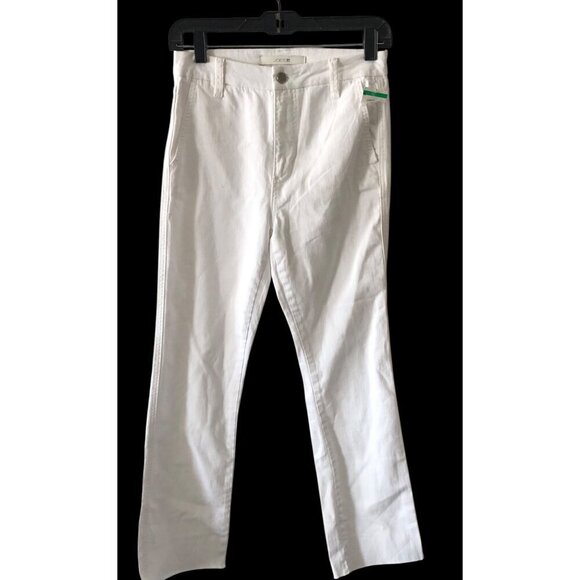 NWT JOE'S Denim White Frayed Ankle Hem Size 25 - Picture 2 of 8